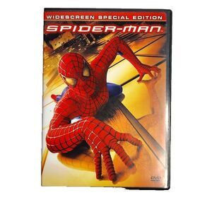 Spider-man DVD Movie 2002 Action Superhero Tobey Maguire PG 13 Spiderman